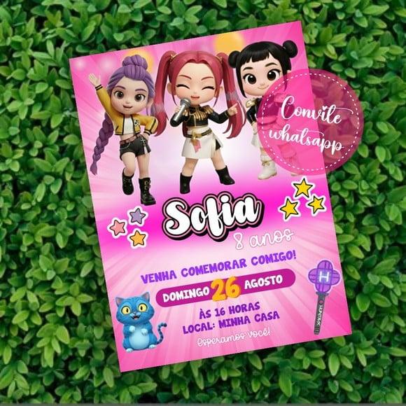 Convite Digital Guerreiras do Kpop 22