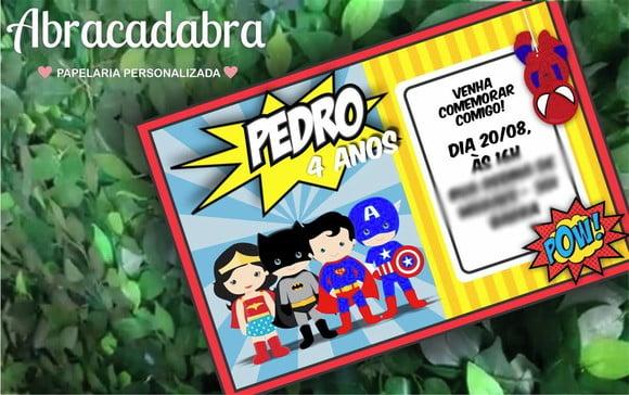 Convite Digital Liga da Justiça