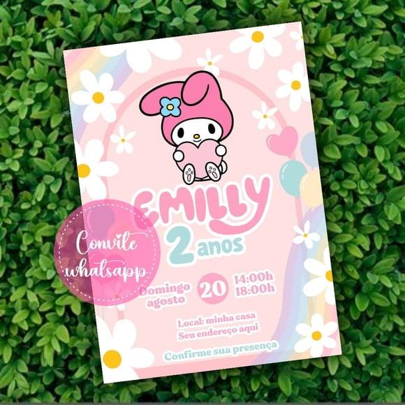 Convite Digital My Melody