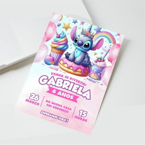Convite Digital Stitch 33