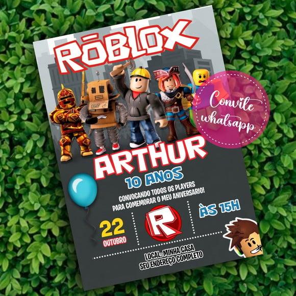Convite Roblox Digital