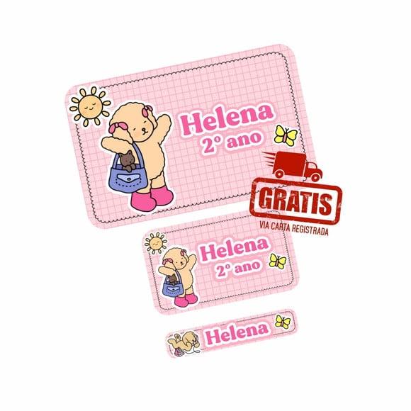 Etiqueta Escolar Bobbie Goods Frete Grátis