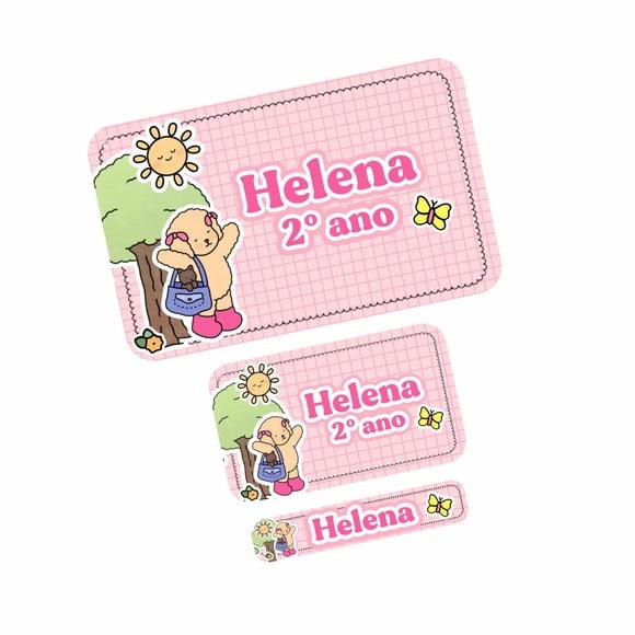 Etiqueta Escolar Bobbie Goods 250 Unidades