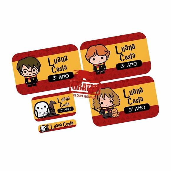 Etiqueta Escolar Harry Potter Frete Grátis