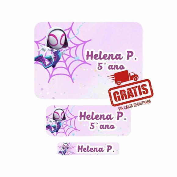 Etiqueta Escolar Gwen