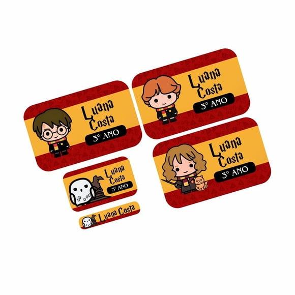 Etiqueta Escolar Harry Potter