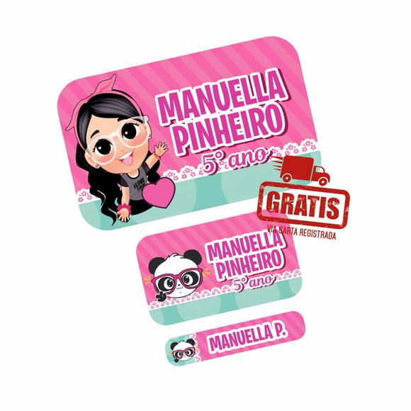 Etiqueta Escolar Luluca Frete Grátis