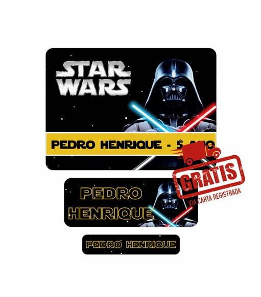 Etiqueta Escolar Menino 250 Unidades - Frete Grátis