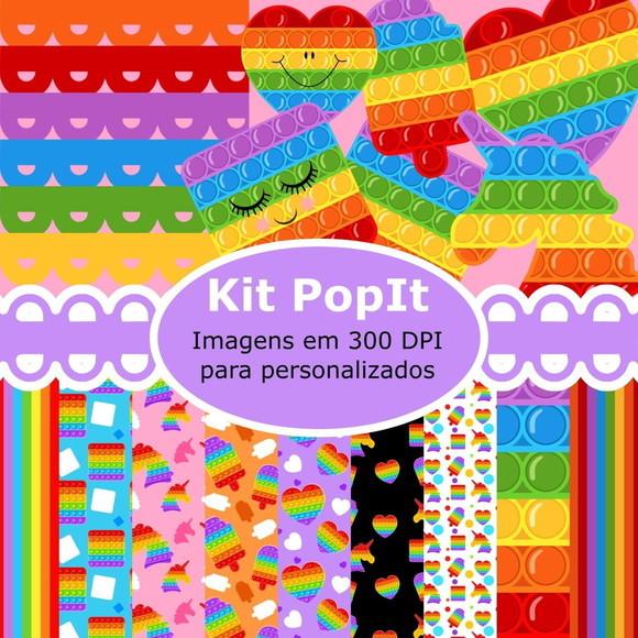 Kit Digital Pop It + 14 ARQUIVOS