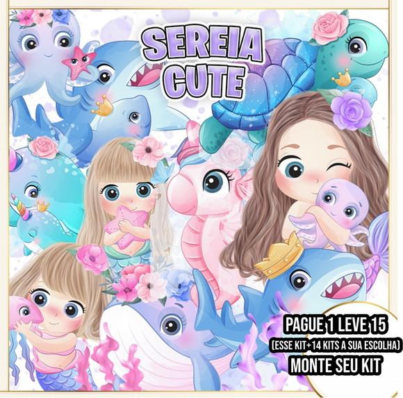 Kit Digital Sereia Png