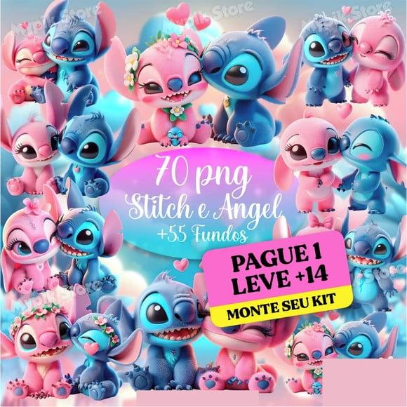 Kit Digital Stitch e Angel 3d