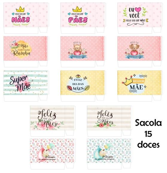 Sacola 15 doces dia das mães PDF