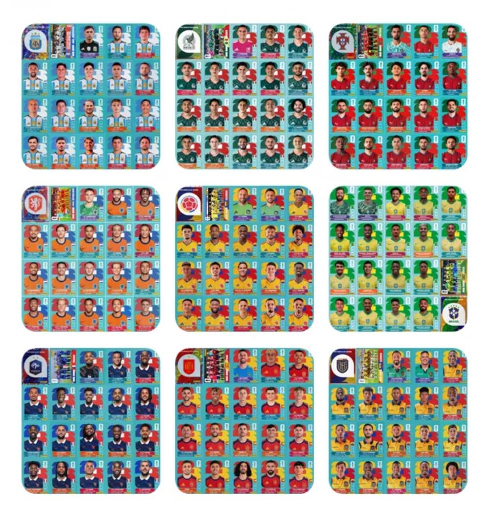 Arquivo Digital Figurinhas Copa do Mundo 2026 Pdf