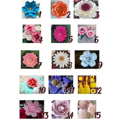 Arquivo de Corte 40 Flores