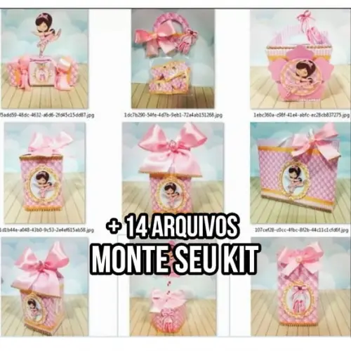 Arquivo de corte Bailarina 3 STUDIO +14 ARQUIVOS