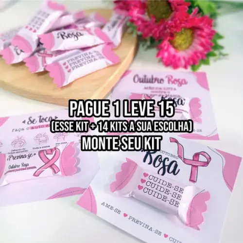 Arquivo de Corte Balinha Outubro Rosa 2 Studio/pdf/png