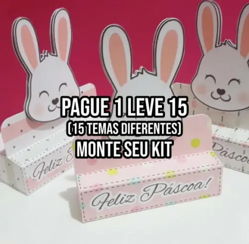 Arquivo de Corte Bis Páscoa Studio+14 Arquivos