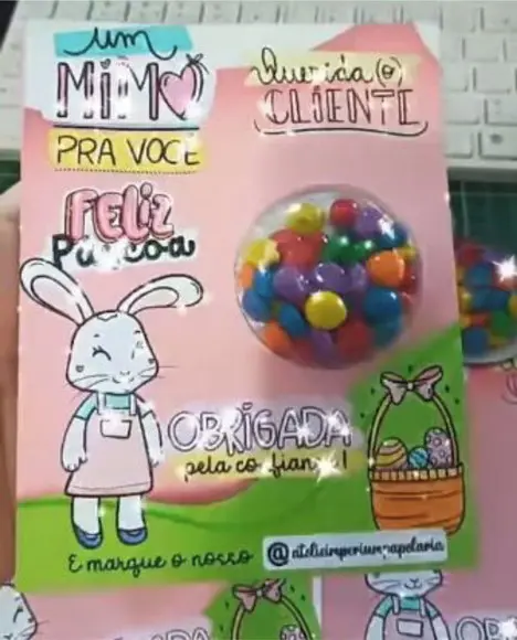 Arquivo de corte Blister Páscoa STUDIO+14 AQRUIVOS