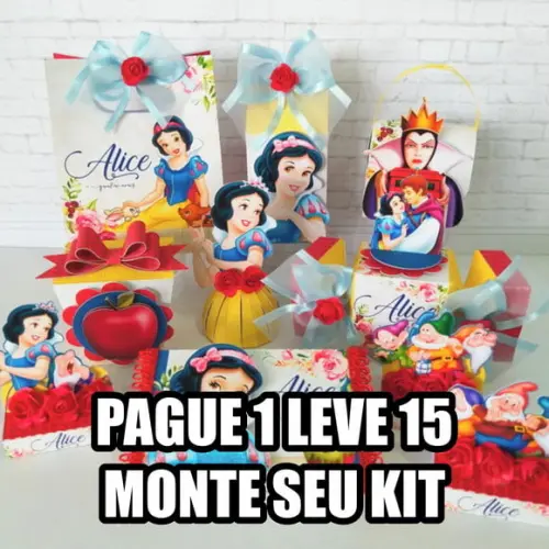 Arquivo de corte Branca de neve 2 STUDIO E PDF+14 ARQUIVOS