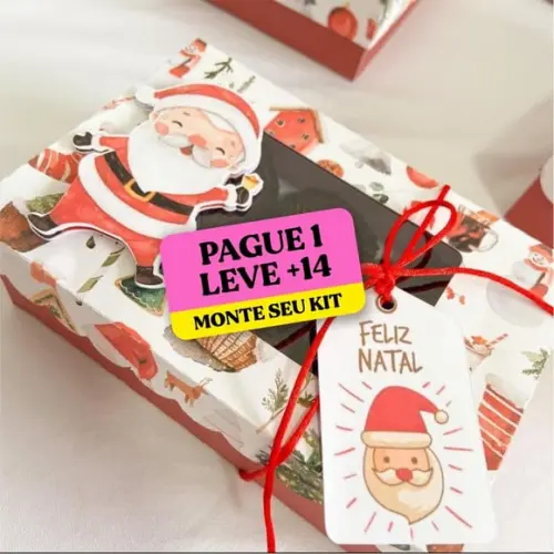 Arquivo de Corte Caixa 6 Doces Natal 1