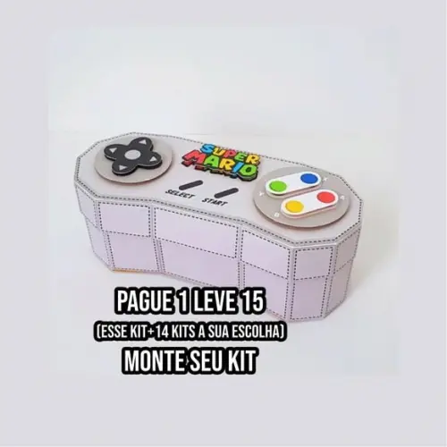 Arquivo de Corte Caixa Controle Video Game