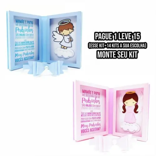 Arquivo de Corte Caixa Convite Padrinhos