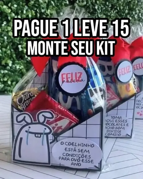 Arquivo de Corte Caixa Envelope Flork Páscoa Studio+14
