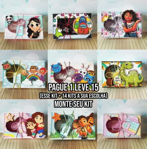Arquivo de Corte Caixa Mini Confeiteiro 4 Studio/pdf+14