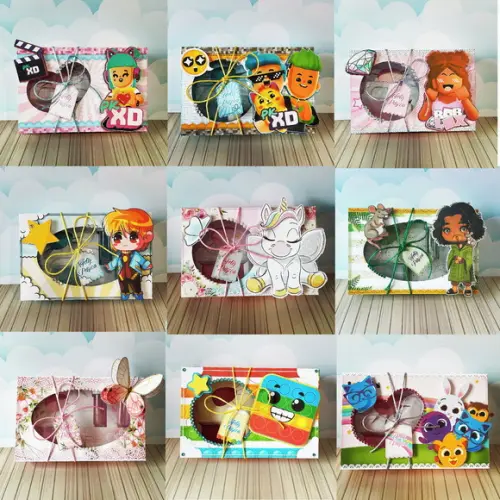 Arquivo de Corte Caixa Mini Confeiteiro 4 Studio/pdf+14