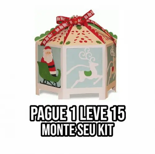 Arquivo de corte Caixa natal 1 STUDIO +14 ARQUIVOS