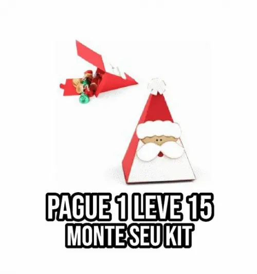 Arquivo de corte Caixa Natal 13 STUDIO +14 ARQUIVOS