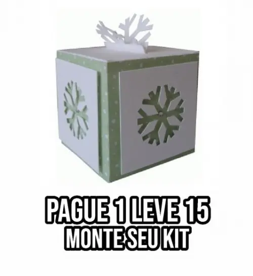 Arquivo de corte Caixa Natal 20 STUDIO +14 ARQUIVOS