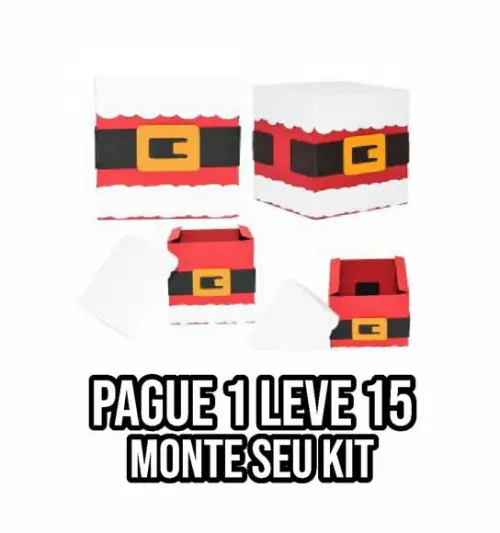 Arquivo de corte Caixa Natal 19 STUDIO +14 ARQUIVOS