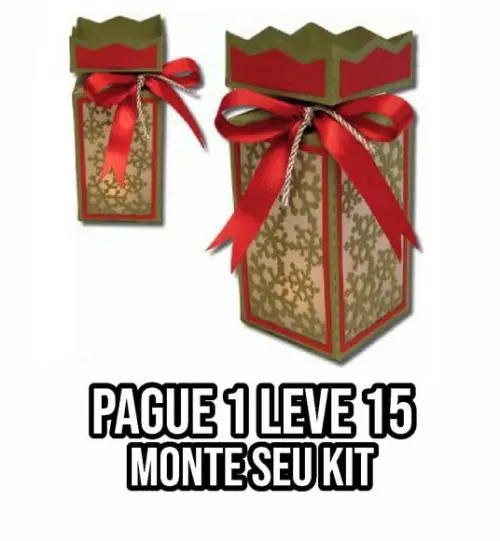 Arquivo de corte Caixa Natal 41 STUDIO +14 ARQUIVOS