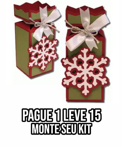 Arquivo de corte Caixa Natal 42 STUDIO +14 ARQUIVOS