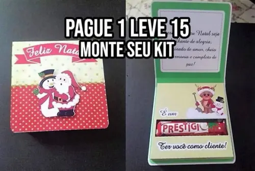 Arquivo de corte Caixa Prestígio Natal STUDIO +14 ARQUIVOS