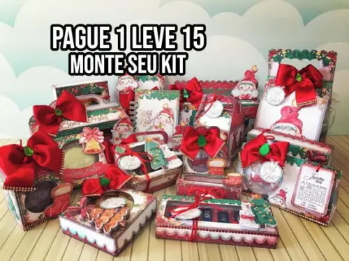 Arquivo de Corte Caixas de Natal 13