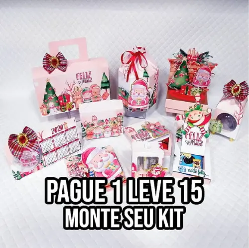 Arquivo de Corte Caixas de Natal 12