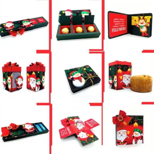 Arquivo de Corte Caixas de Natal 28