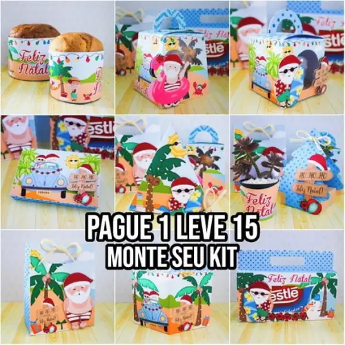 Arquivo de Corte Caixas de Natal 9