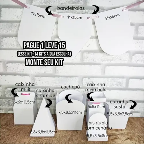 Arquivo de Corte Caixas Diversas Molde Limpo 5