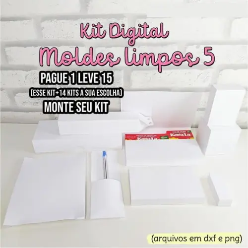 Arquivo de Corte Caixas Diversas Molde Limpo 4