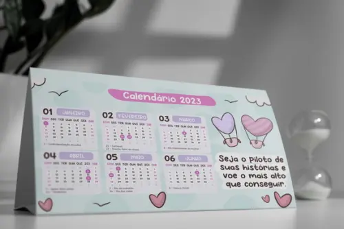 Arquivo de Corte Calendário 2023 pdf + 14