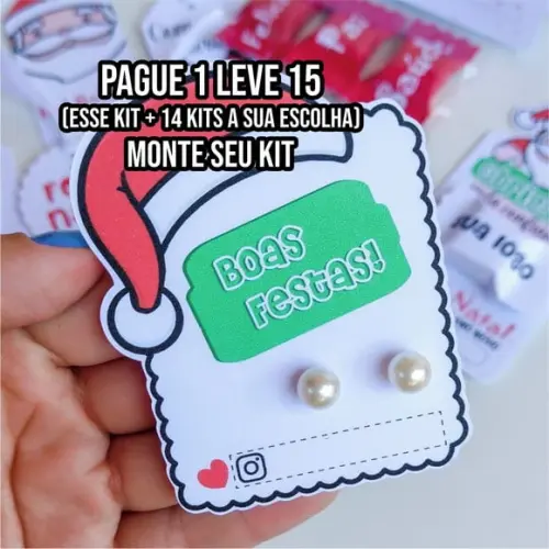 Arquivo de Corte Card Brinco Natal 1