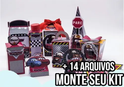 Arquivo de corte Carros 1 STUDIO/PDF +14 ARQUIVOS