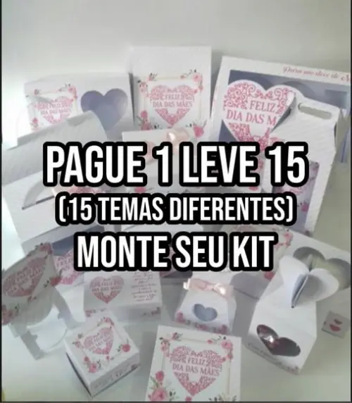 Arquivo de corte Dia das Mães 8 STUDIO+14 ARQUIVOS