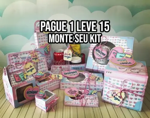 Arquivo de corte Dia do Amigo STUDIO/PDF+1 ARQUIVOS