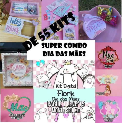 Arquivo de Corte Dia das Mães Super Combo