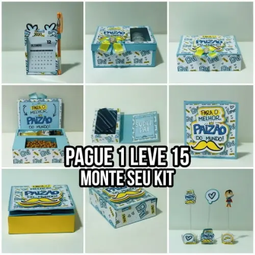 Arquivo de corte Dia dos Pais 3 STUDIO E PDF + 14 ARQUIVOS