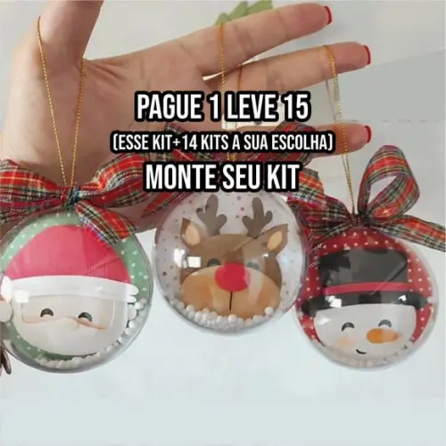 Arquivo de Corte Esfera Acrílica Natal 1